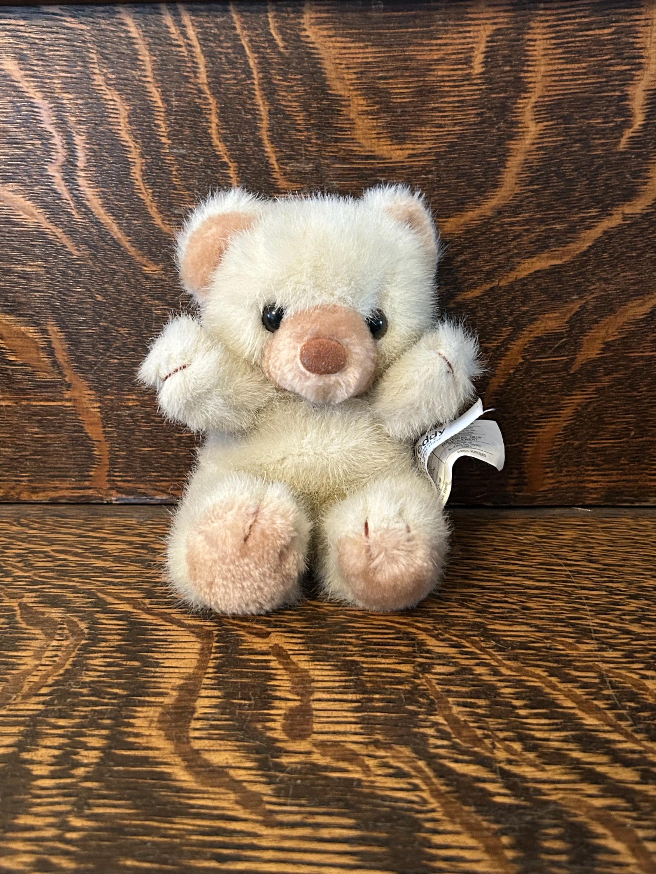 Vintage Russ Tuff Teddy Cream Bear - Etsy