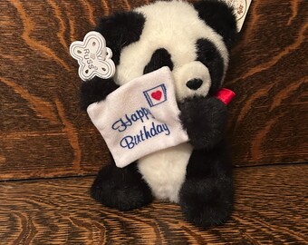 RARE – Critter Sitters Morgan – Ours Panda Double Face Scratch & Sniff – Vintage 80s