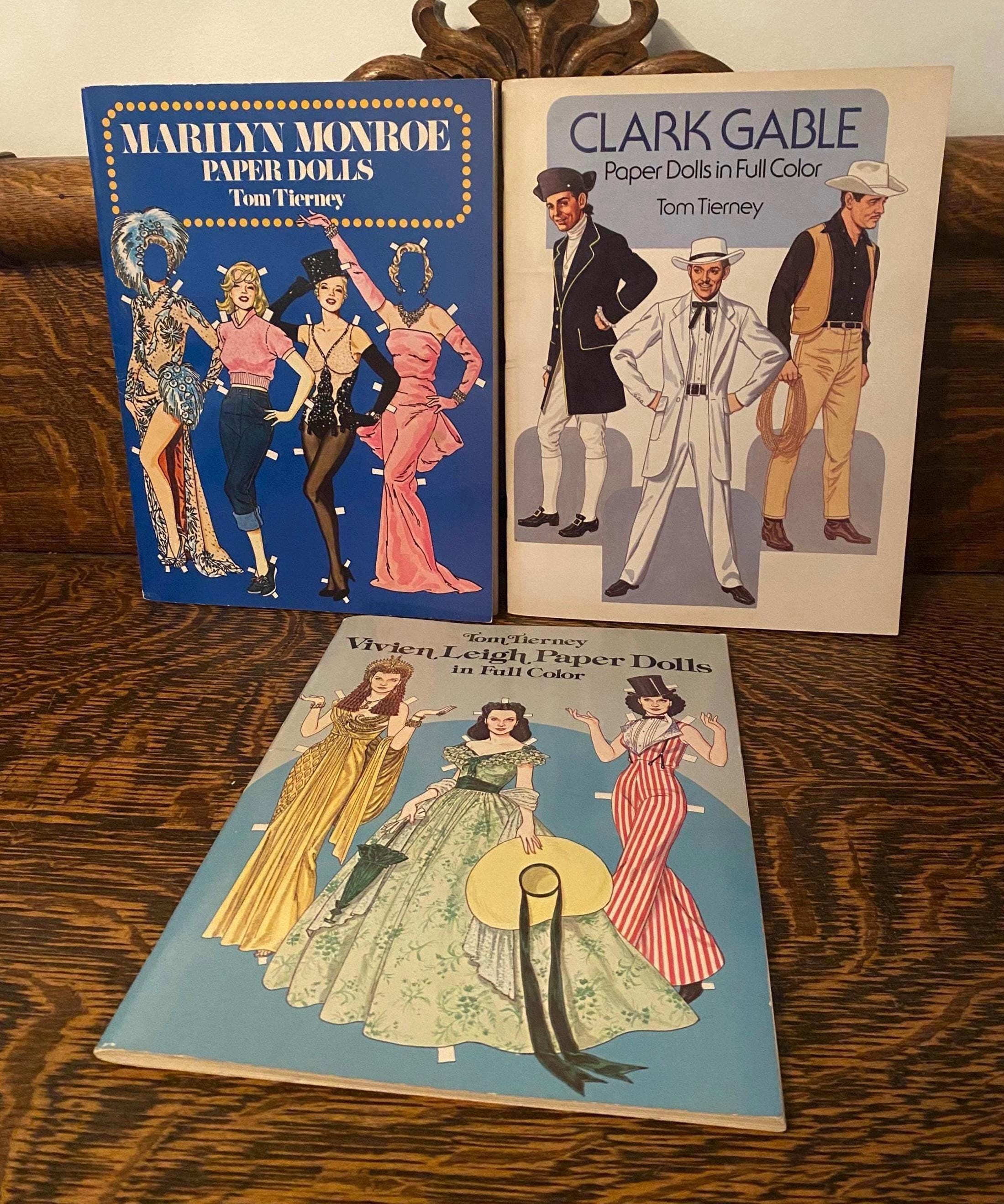 Paper Doll three books Tom Tierney Tom Tierney Paper Doll