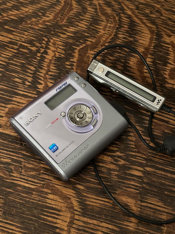 Sony Hi-md Walkman MZ-NHF800 Minidisc Player Recorder - Etsy