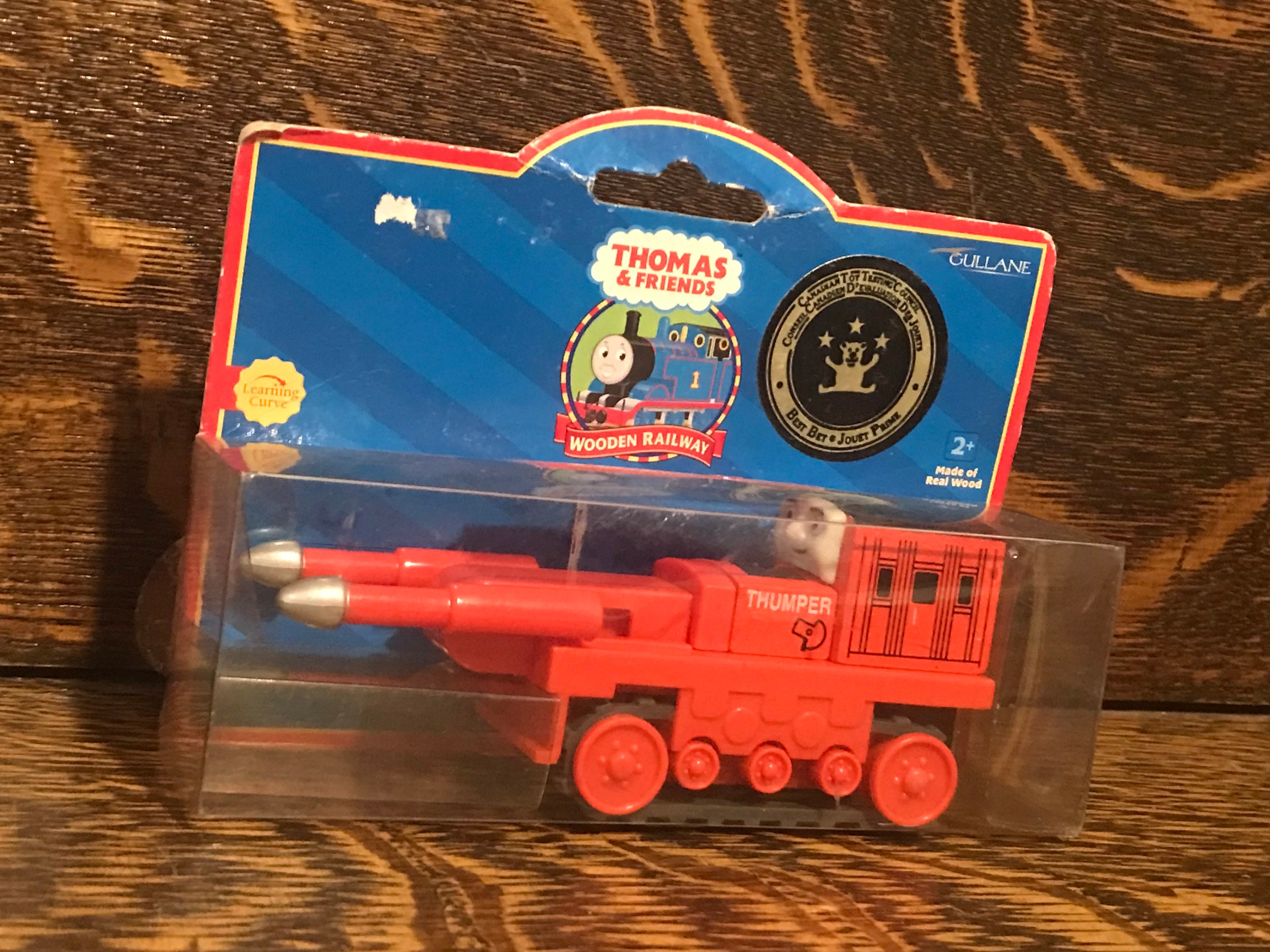 2001 Thomas the Tank Engine Thomas & Friends Thumper Solid Wood