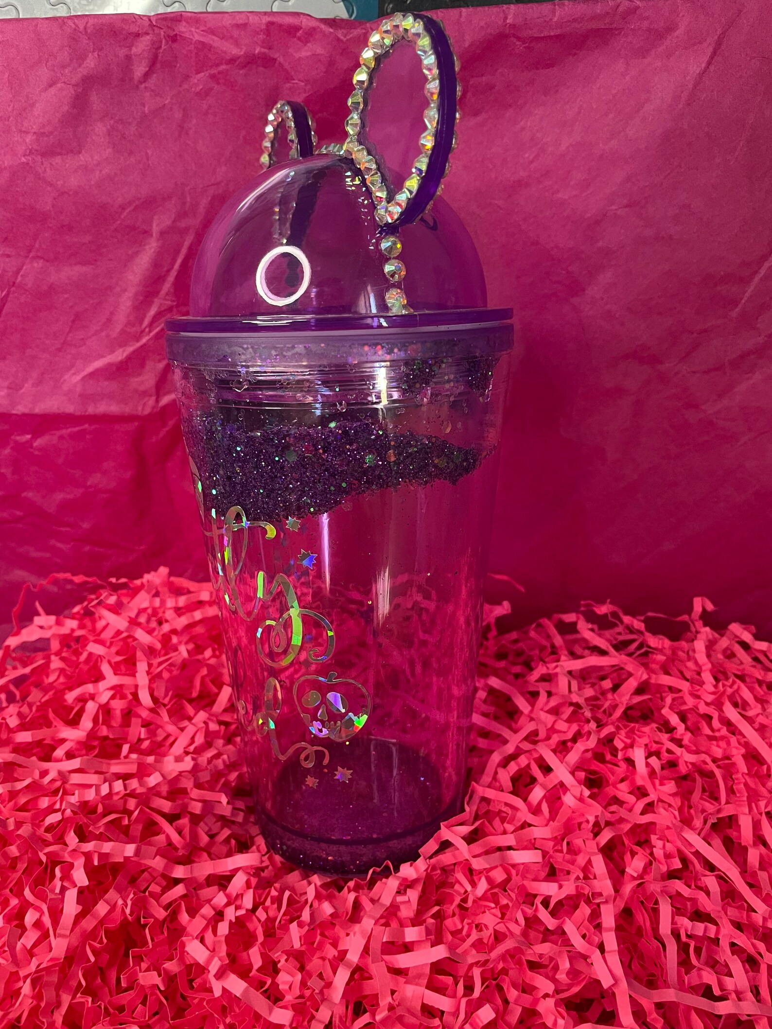 Perfectly Wicked Snow Globe Tumbler Etsy