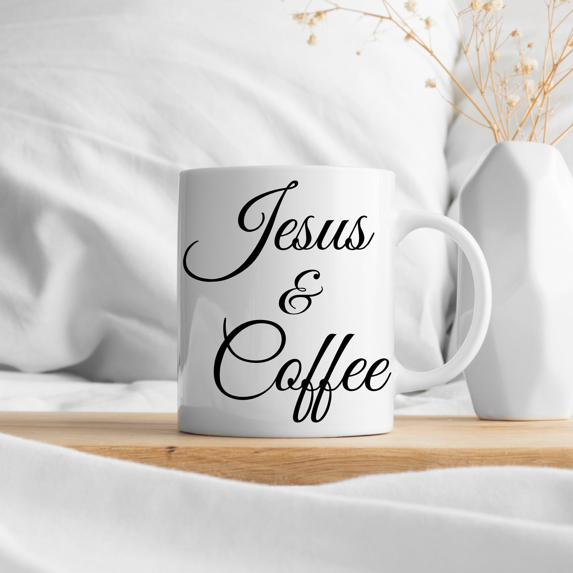 All I Need Today Coffee Mug // Coffee and Jesus Mug // Inspirational M –  Fox & Scout Designs