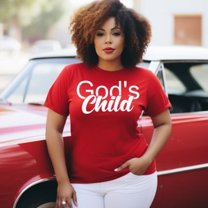 Christian Shirt for Christian Fashion T Shirt Gift Gods child T-Shirt