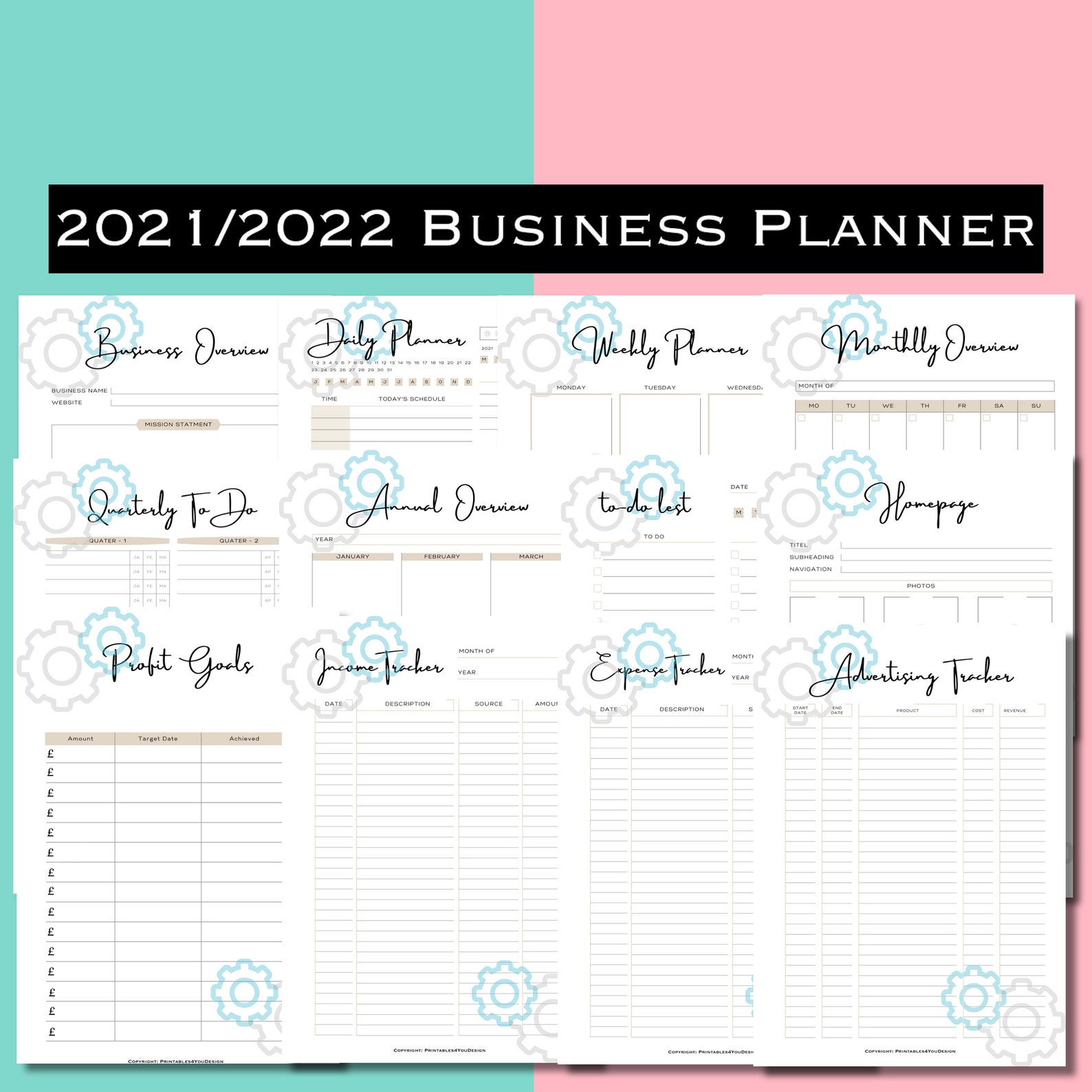 small business planner 2022 pdf