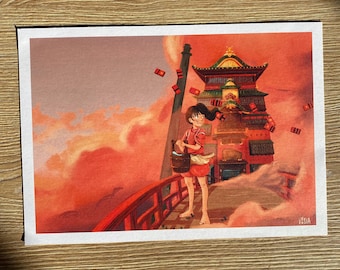 Print - Spirited Away A4