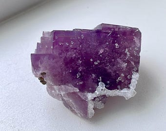 蛍石、石英、黄銅鉱 - Etsy 日本
