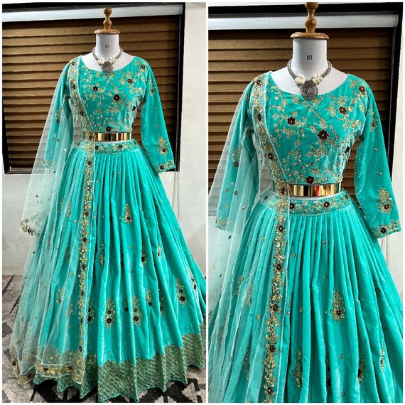 Indian Clothing in Usa Canada Lehenga Dress Party Wear - Etsy Finland