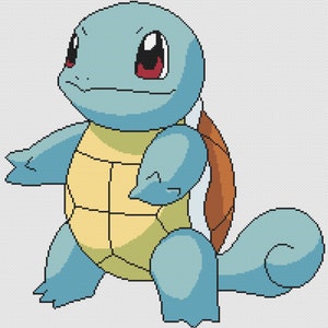 Squirtle-kruissteekpatroon