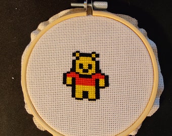 Pooh and Friends Cross Stitch Pattern