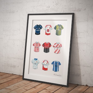 Stevenage FC Classic Jerseys Poster