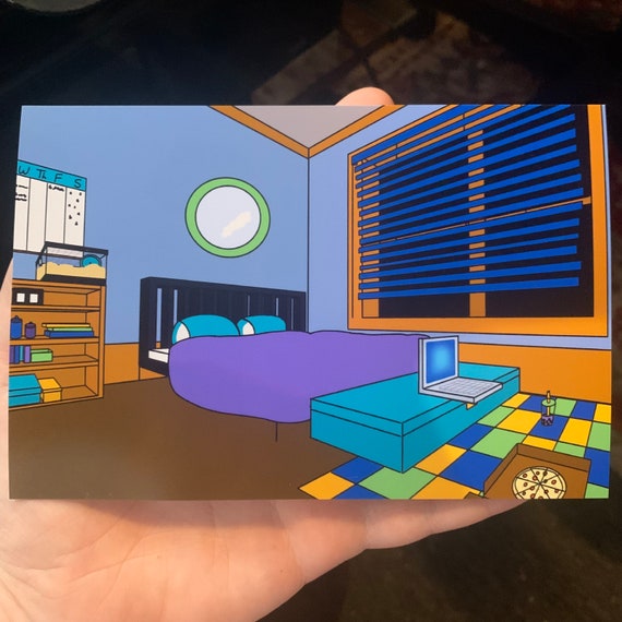 Original Wandkunst Schlafzimmer Kunstdruck | Etsy