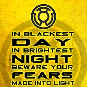 Sinestro Corps Oath - A4