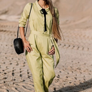 Wide Leg Jumpsuit, Boho Jumpsuit, Loose Jumpsuit, Palazzo Jumpsuit, Elegant Jumpsuit, Cocktail Jumpsuit, Cotton Jumpsuit