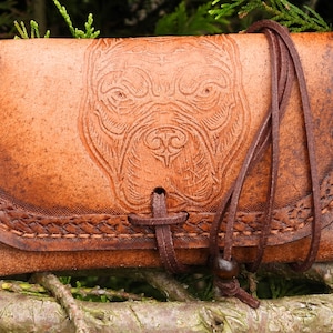 Tabaktasche Tabakbeutel Tabacco Pitbull