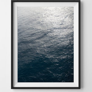 Impresión fotográfica de ondas de bellas artes - Descarga digital para decoración de pared