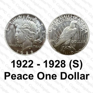 Dollar Coin 1922 Value - Etsy