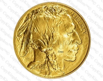 2008 50 Dollar American Gold Buffalo Commemorative COPY coin