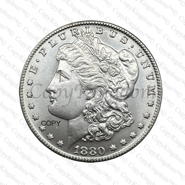 1880 CC Morgan Silver Dollar Commemorative COPY coin