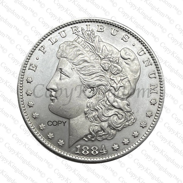 1884 P Morgan Silver Dollar Commemorative COPY coin