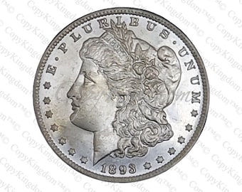 1893 S Morgan Silver Dollar Key Date COPY coin