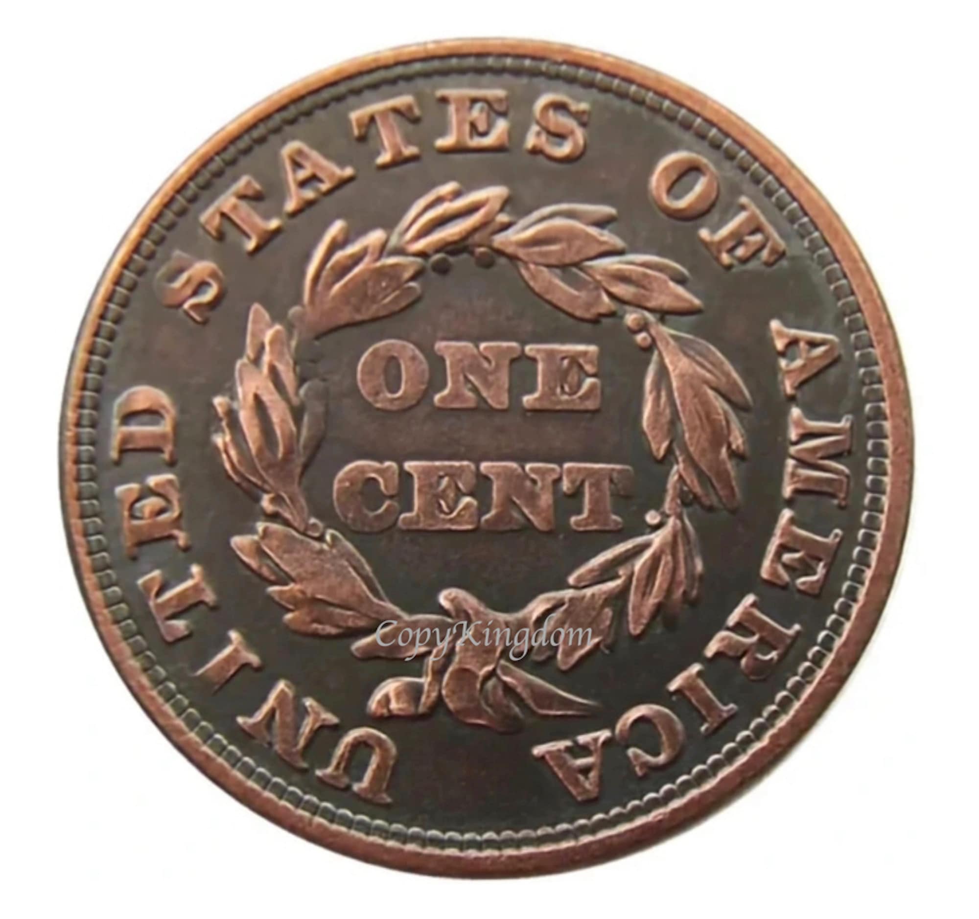 1856 Pattern Flying Eagle One Cent A Very Rare & Sought After Restrike ...