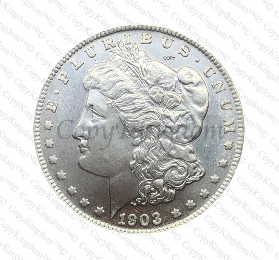 1903 S Morgan Silver Dollar Commemorative COPY Coin - Etsy