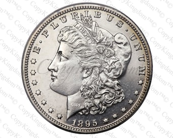 1895 P Morgan Silver Dollar Key Date COPY coin