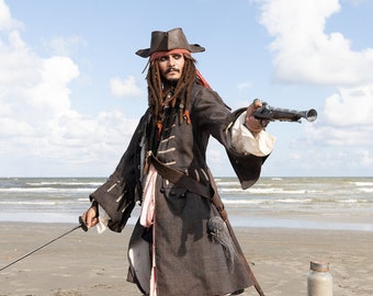 Jack Sparrow wig Pirates of the caribbean: at world's end (Blank Only) please read description!