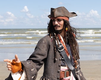 Jack Sparrow wig Pirates of the caribbean: curse of the black pearl (Blank Only) please read description!