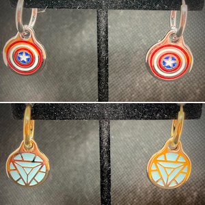 Inkwell Heroes Vol. 1 Enamel Earrings