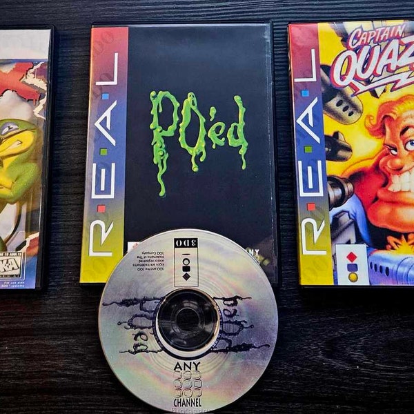 Panasonic 3DO Reproductions Game and Case