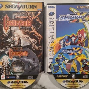 Sega Saturn Backup Game and Case * FREE SHIPPING*