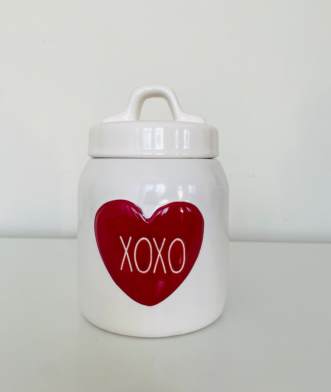 Rae Dunn XOXO Valentine's Day Canister Rae Dunn New 2023 Etsy
