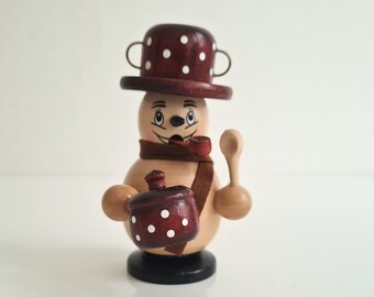 ヴィンテージ シュタインバッハ くるみ割り人形：木製そり、スキー