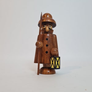 Vintage retro Erzgebirge Incense smoker German hand painted decoration #224