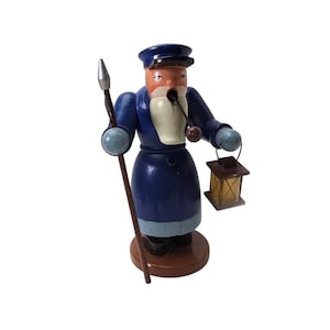 Vintage Erzgebirge Incense smoker German Christmas hand painted decoration