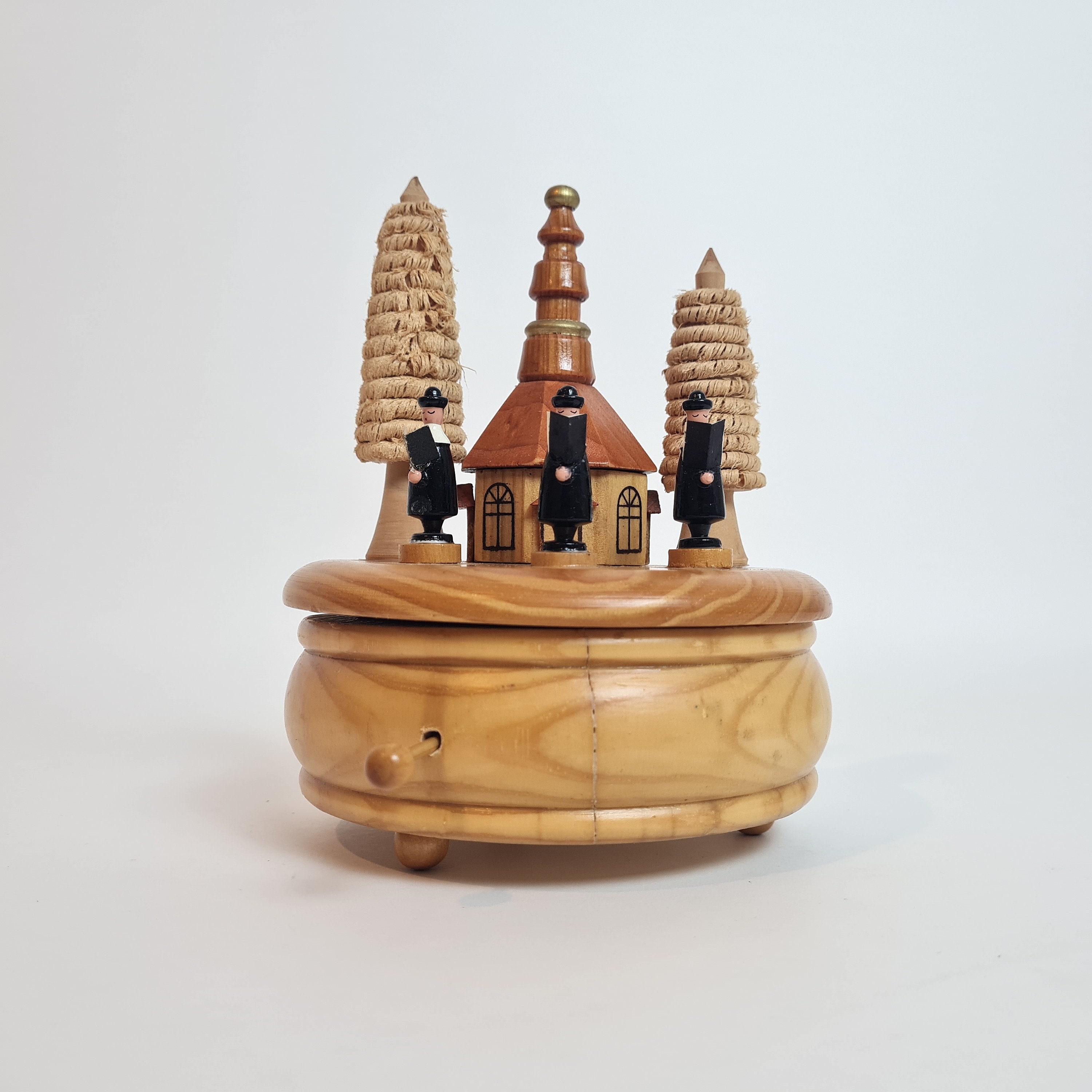 オルゴール エルツ山地 ドイツ アンティーク クリスマス ザイフェン