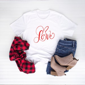 Camisa del día de San Valentín Camiseta del amor Camisa del amor del día de San Valentín Día de San Valentín