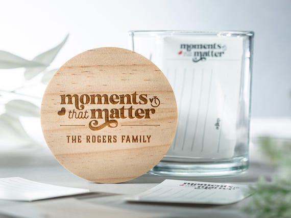 Personalized Family Jar Memory Gratitude Jar Mother's Day Gift Christmas Birthday | Year of Memories New Years Gift Baby Shower Gift