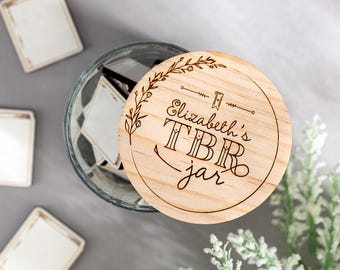 TBR Jar To Be Read Bookish Gift For Book Lover Booktok Merch Reading Challenge Book Club Gift For Reader World Book Day Tokens