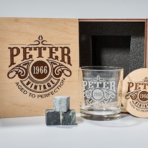 Best Father's Gift, Whiskey Glasses, Whiskey Stones, Anniversary Gift, Groomsman Gift, Barware Set, Christmas Gift, Whisky Glasses, Glasses