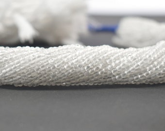 Clear Crystal Quartz Round Beads, DIY Jewelry Making (2MM 3MM)