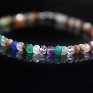 Natural Multi Mix Stone Beads, Multi Gemstone Beads Strand, Green Onyx, Crystal Moonstone, Citrine, Amethyst Mix Gemstone Beads, Loose Beads