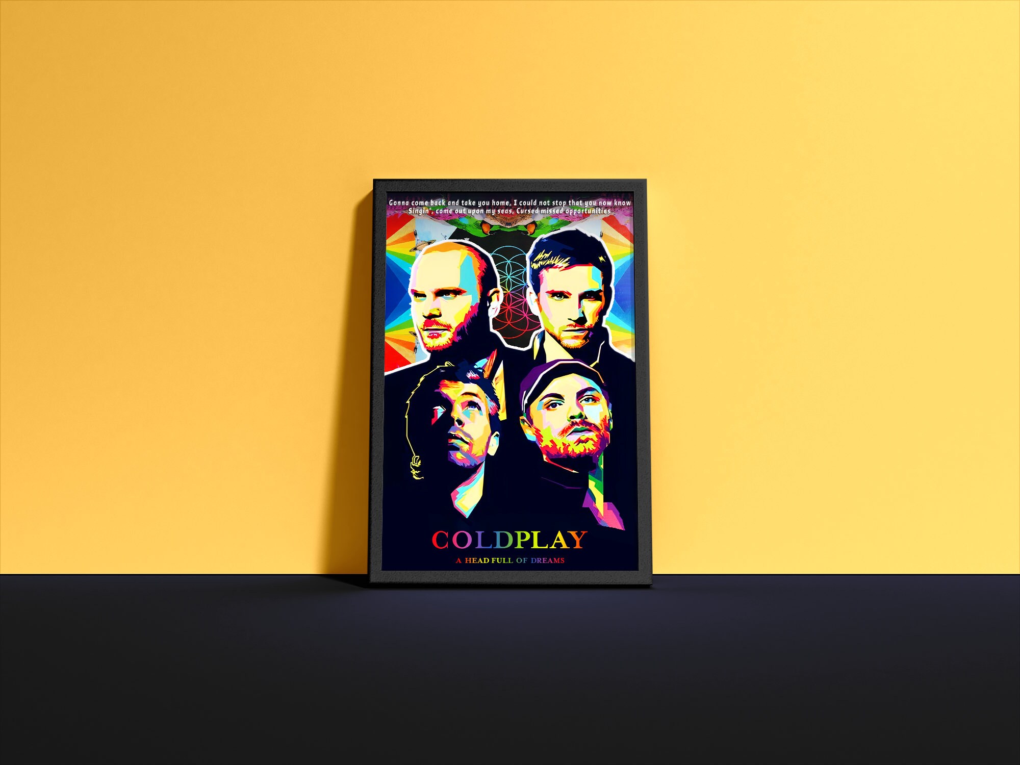 Coldplay Album poster Printable sold by Peggy Loop SKU 24314481