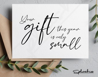 Christmas Pregnancy Reveal Card: Family Announcement