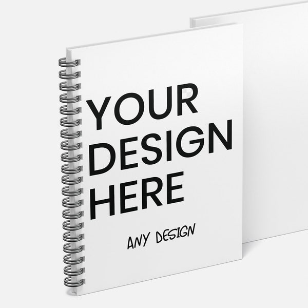 Personalised Logo Notebook - Lined pages A5  | Bespoke | Custom Logo | Business Promotion | Office Notes | Marketing | Your Logo Printed