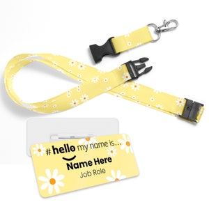 Hello My Name is Daisy Name Badge Student Nurse Doctor Midwife Hospital NHS Practitioner Nursery school Hello My Name is Daisy Badge image 10