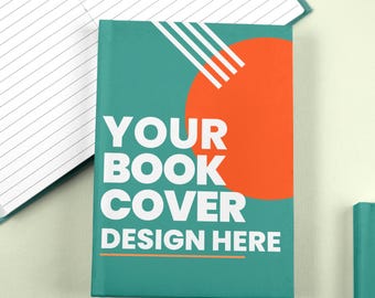 Custom Notebook Full Design Perfect Bound – Branded Personalised Notebooks A5 Custom Journal for Business, School or Gifting