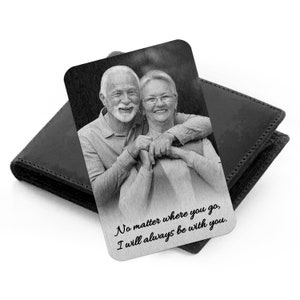 In liebevoller Erinnerung werde ich dich mit mir tragen, bis ich dich wiedersehe, Photo Wallet Card, Andenken, In liebevoller Erinnerung